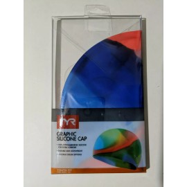 TYR 100% Hypoallergenic Silicone Lightweight  Junior Fit Swim Cap Age 10 + up