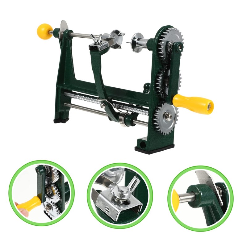 Mobestech Handheld Multifunction Fruit Peeler Machine Die Cast Alloy Slicer