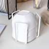 VANRA ボウルラック ボウル収納スタンド 椀・ボウルストレージ 食器ラック ２個セット キッチン用 (ホワイト)