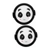 CAXUSD 2pcs Camera Lens Cap Cover Durable Protective Lens Shield