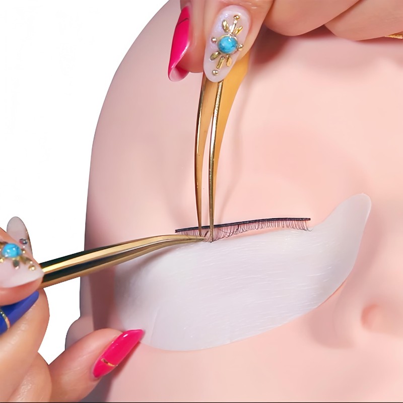 Eyelash Extension Mannequin Head Cosmetology Mannequin Head For Makeup Soft