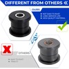 AUTOVIC Polyurethane Front Differential Side Mount Bushings Set Kit for