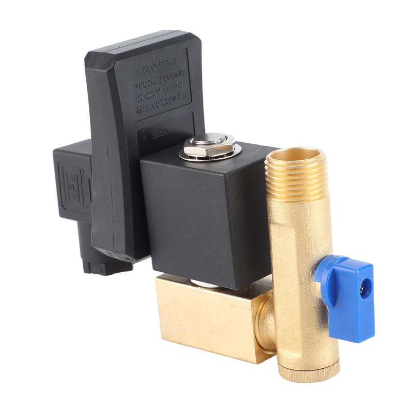 Automatic Drain Valve G1/2 Inch, Electronic Timed Air Pressure Release