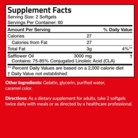 Futurebiotics Cla 3000 Alta Potencia Cla 120 Softgels                                                                                                 