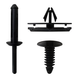 78pc Full Fender Flare Clip Hardware Kit Fit for Jeep Wrangler Unlimited Sport Sport Utility 4-Door 2.0L 1997CC 122Cu. in. l4 MILD Hybrid EV-Gas (MHEV) DOHC Turbocharged 2018 (2025 Updated)