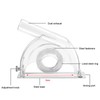 B-110A Grinding Cover Cutting Dust Shroud for Angle Grinder &