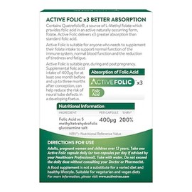 Active Folic 60 Capsules