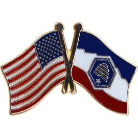 Utah - State Friendship Lapel Pin Beehive Flag
