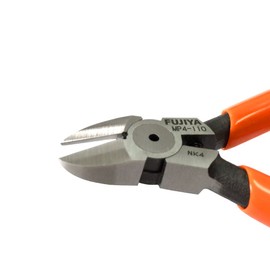 フジ矢 スモールニッパ 110mm 刃部鏡面仕上げ より線Ф2.0まで切断可能 MP4-110