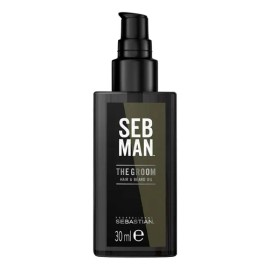 Tratamiento Aceite Cabello Barba Sebastian The Groom 30 Ml