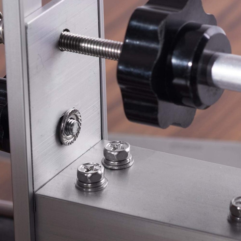 Knife Sharpener Tool with 3 Whetstone 360 Degree Rotation Fixed