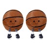 Pilikoll Pack of 2 25 cm Basketball Plush Toy 3D