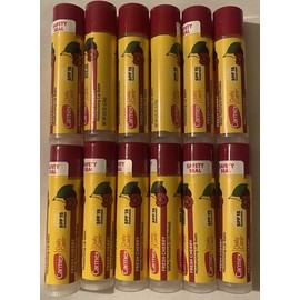Carmex LotOf 12 Carmex Stick Moisturizing Lip Balm SPF15 Cherry Flavor .15OZ Daily Care