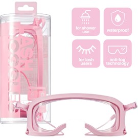 i•ENVY Protector de pestañas con correas para las orejas, protección antivaho impermeable para extensión de pestañas, elevación, pestañas postizas, cirugía