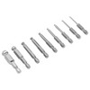 9pcs Hex Screwdriver Bit Set Rustproof S2 Steel Magnetic Ball