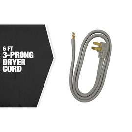 Woods 우즈 90168809 50암페어 3와이어 레인지 전원 6피트; 노란색 코드; Woods 90168809 50-Amp 3-Wire Range Power Cord, 6-Feet; Yellow [6]