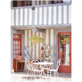 Fine Art Canvas Sunshine Blues Canvas Wall Decor by Artist Carina Okula for Living Room, Bedroom, Bathroom, Kitchen, Office, Bar, Dining & Guest Room - Ready to Hang - 24 in x 32 in