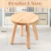 Wenqik 1 Pc Wooden Step Stools 10 Inch Stool Matched