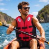 Adjustable Life Vest for Water Activities – Polyester Buoyancy Aid