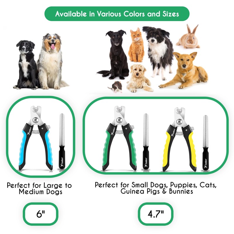 Candure Dog Nail Clippers Professional Pet Nail Clipper Suitable for