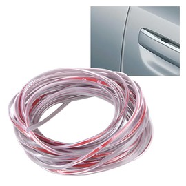 UHANBUT 32Ft (10M) Car Door Edge Guard, PVC Automotive Doors Entry Seal Trim, Anti-Collision Vehicle Door Edge Protective Strip for SUV, Truck, Sedan (Clear)