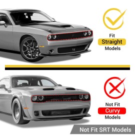 For Dodge Challenger 2015-23 Front Upper Grille Reinforcement Grill 68258750AC