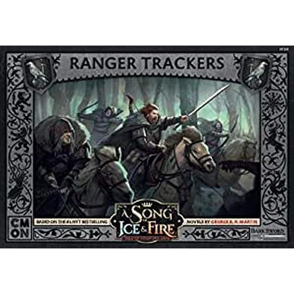 CMON A Song of Ice and Fire Tabletop Miniatures Game Ranger Trackers Unit Box- Stealthy and Skilled Scouts for Tactical Dominance! Strategy Game, Ages 14+, 2+ Players, 45-60 Minute Playtime, Made