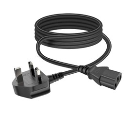 Power Cable Replacement for SUBZERO C15SA C18SA C12SA Subwoofer C12M SZS-C10MAE Speaker UK Mains 3pin AC Power Cord Lead Plug