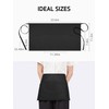 Syntus 3 Pack Server Aprons with 3 Pockets, Waterdrop Resistant