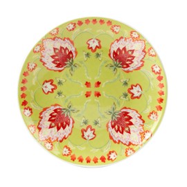 Certified International Francesca 6" Canape/Luncheon Plates, Assorted Designs, Large, Set of 6