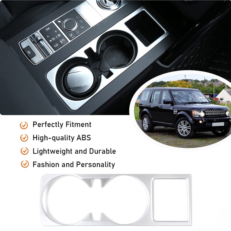 For Discovery 5 3.0 V6 2017 Center Console Cup Holder