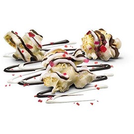 Sweet Chaos Handmade Kettle Corn - Peppermint Crunch Flavor - Holiday Candy - Made with Cane Sugar and Sea Salt - Net Wt. 1.5 oz (Pack of 3)