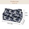 2 Pack Tissue Box Cover Holder, Camo Girls Pattern with