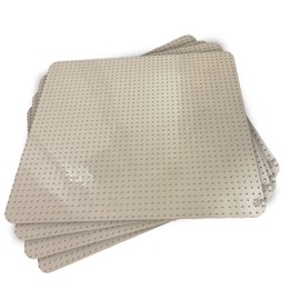 RESILIA Counter Top Protector Pet Deterrent Tiles - Pet-Free Training Mat, for Cats, Dogs, Rabbits, Indoor and Outdoor Use, Beige Color, 12 Inches x 12.75 Inches, 4 Pack