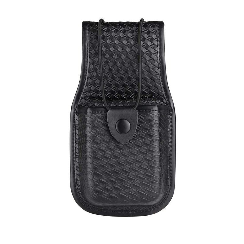 ROCOTACTICAL Basketweave Radio Pouch, Universal Radio Holder Pouch for Law