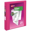 Avery Durable View Binder with 1 inch Ring, Pink, 1