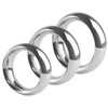 5 Sizes Metal Stainless Steel Thickened Weighted Exercise Rings for
