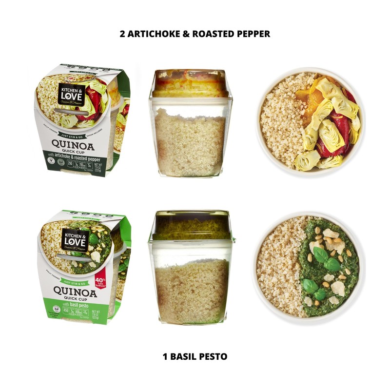 Kitchen & Love Quinoa Quick Meal Variety Box 6-Pack |