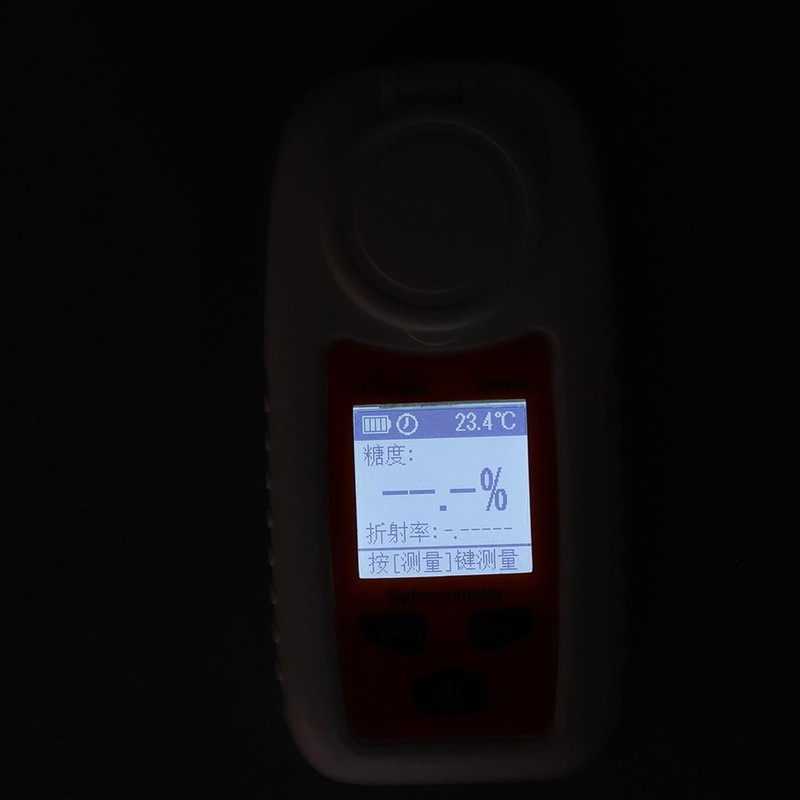 LCD Brix Digital Refractometer Non Slip Dust Proof Cover Digital