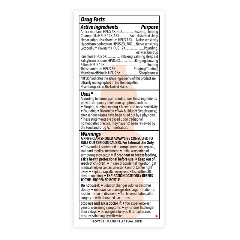 The Relief Products Ring Relief Ear Drops PM - 100%