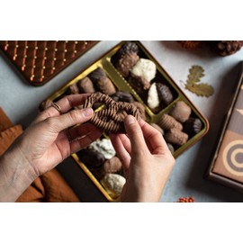 Chocolate Gift Basket, Candy Food Gifts Arrangement Platter, Gourmet Snack Box, Holiday Present Idea, Corporate, Employee Appreciation, Him & Her, Men Women Sympathy Family Parties & Get Well- Bonnie & Pop