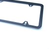 KA Depot New 4 Hole Matte Black Slim License Plate