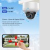 VIKYLIN 5MP Outdoor PTZ PoE IP Camera with Mic/Audio,Security Pan