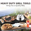 Griddle Accessories Smash Burger Kit (5Pcs), Joyfair Grill Spatula with