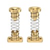 2pcs T8 Anti Backlash Spring Loaded Nut Elimination Gap Nut