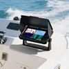 Holicfun Foldable Sun Visor for Lowrance Eagle Eye 9 &