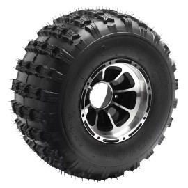 Unbranded 18x9.5-8 18x9.50-8 Tire Wheel Rim for ATV Quad Vehicle Golf Cart UTV Buggy Mower