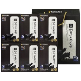Douzone Health 더존건강 황제 흑염소 진액 흑염소엑기스 1800ml(60mlx30포) Duzon Health Emperor Black Goat Essence 1800ml (60ml x 30 packets)