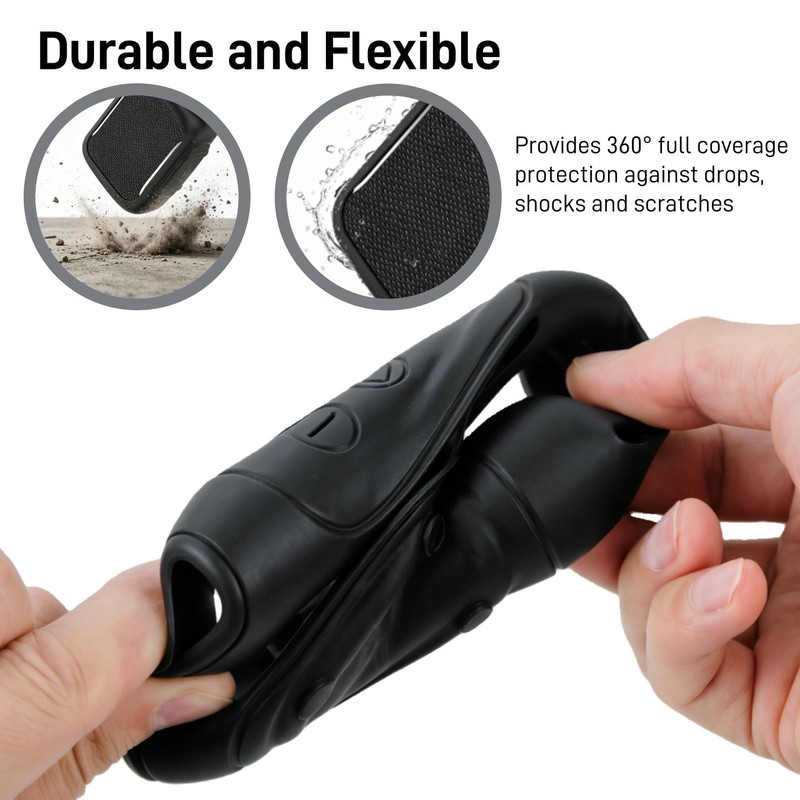 BLIKEJIN Silicone Protective Case Compatible with JBL GO5 Portable Bluetooth