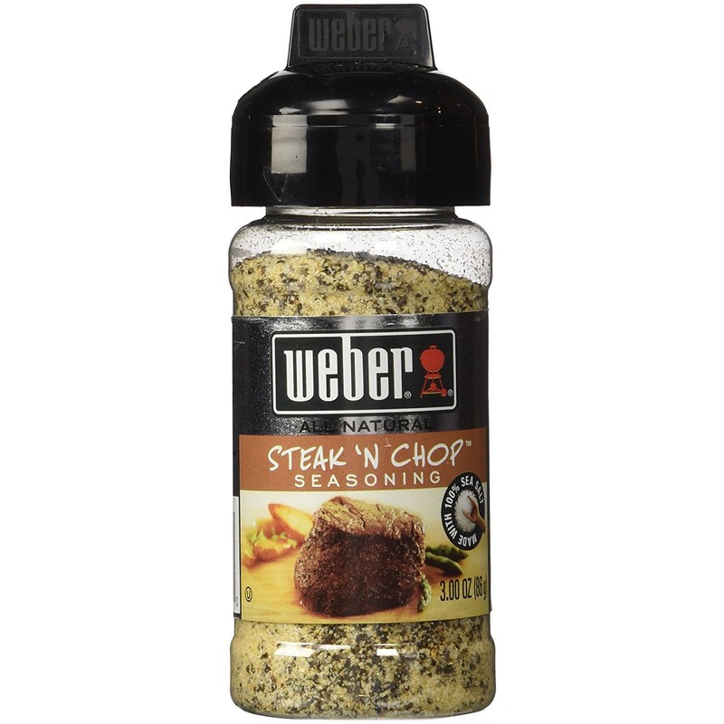 Weber Seasoning - Steak 'N Chop - Net Wt. 3